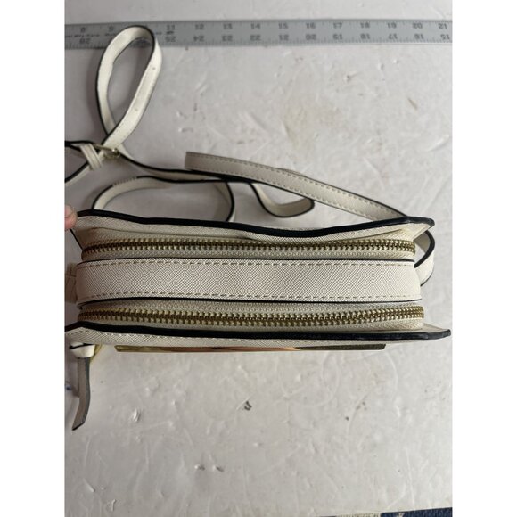 Steve Madden Crossbody Handbag/Wallet Small Ivory White - Picture 3 of 5